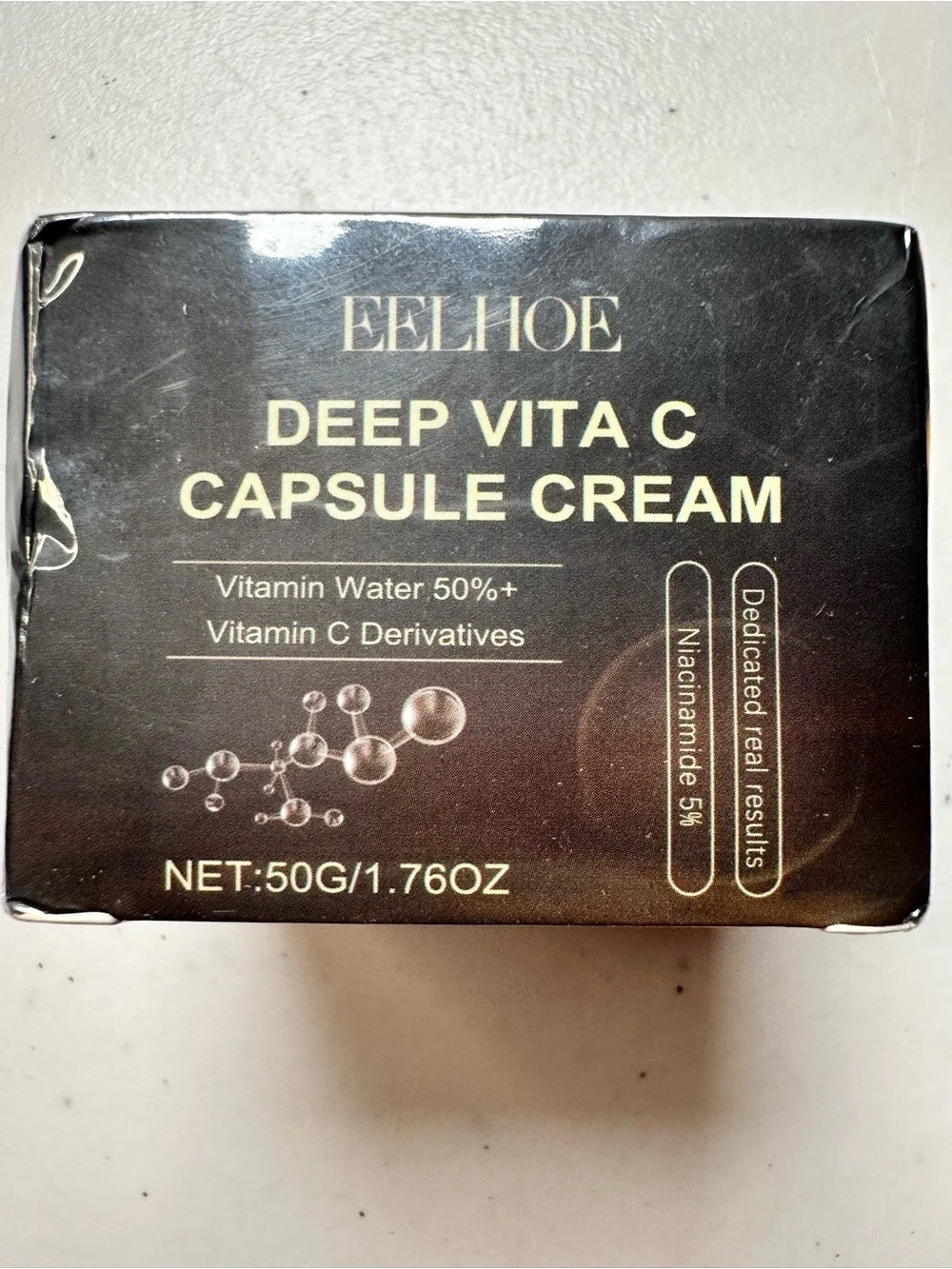 NIB Deep Vita C Capsule Cream Women’s Facial Size 1.76 Oz
